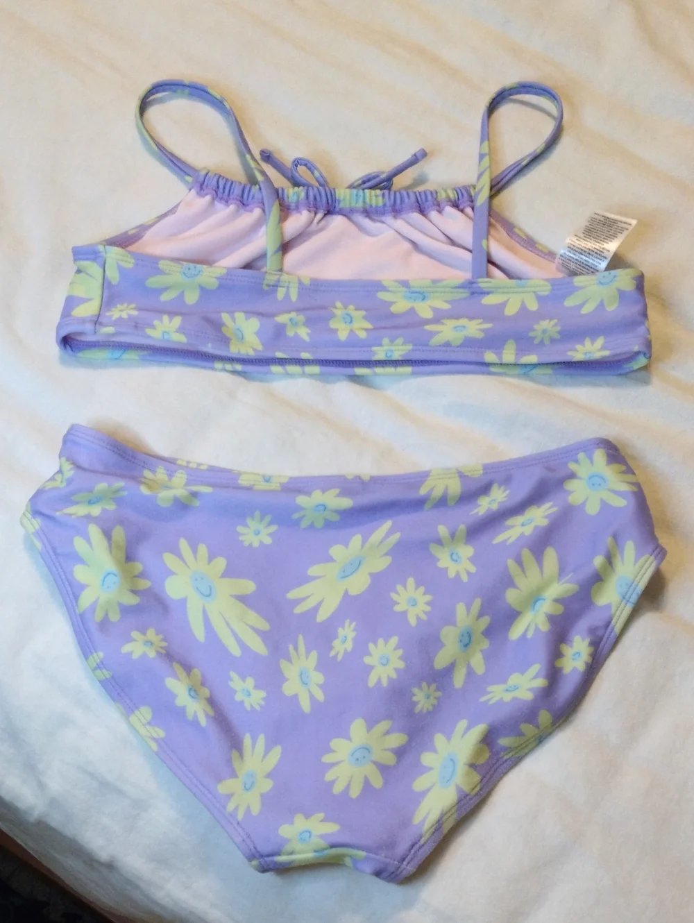 art class Lavender Floral Two-Piece Bikini